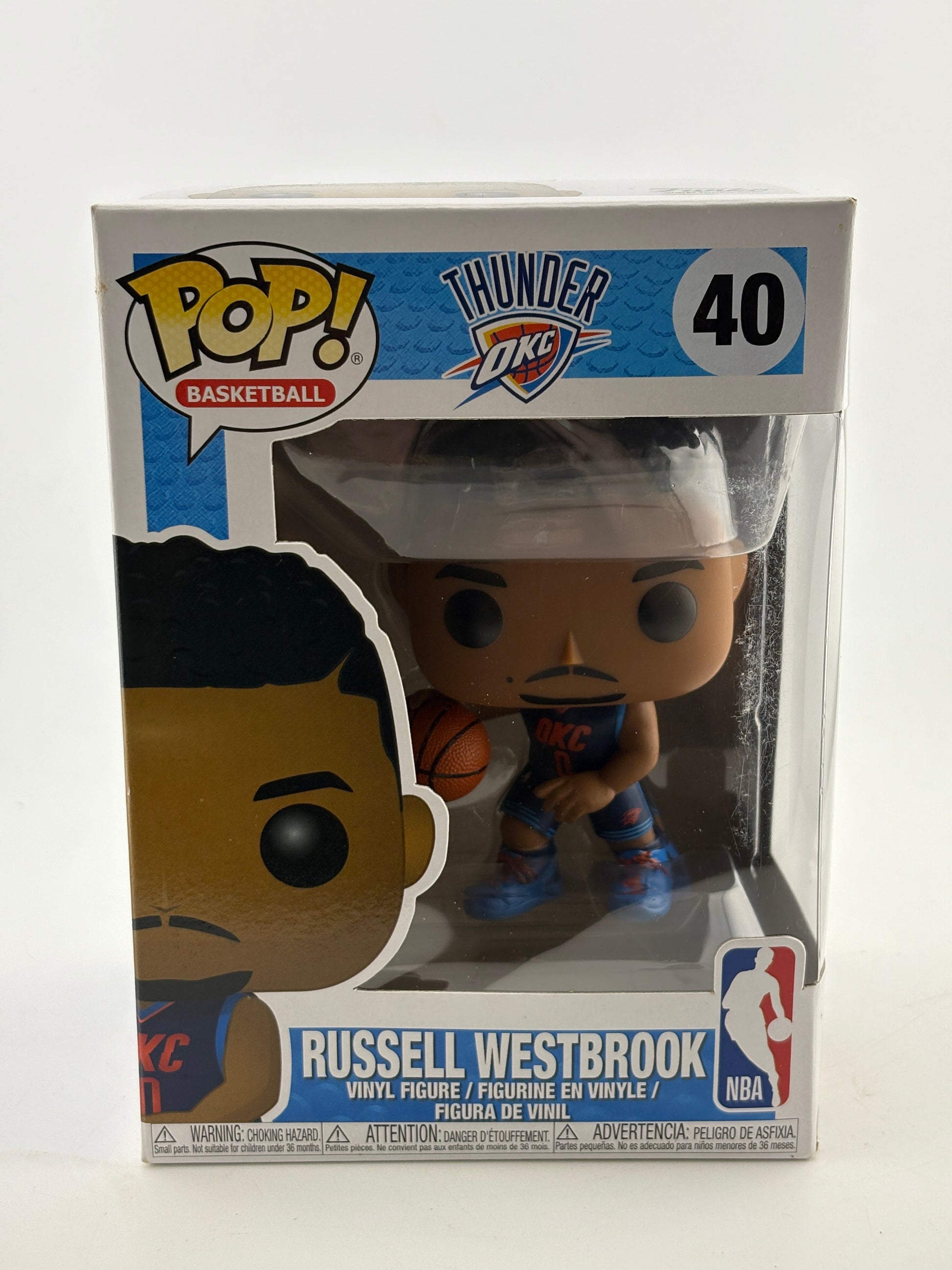 Funko POP! Basketball OKC Thunder #40 Russell Westbrook Vinyl Figure FRENLY BRICKS - Open 7 Days