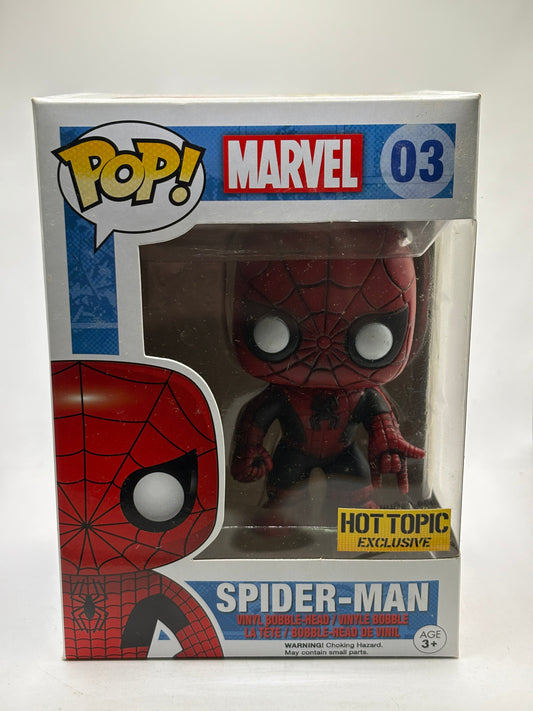 Funko POP! Marvel #03 Spider-Man Hot Topic Exclusive product image