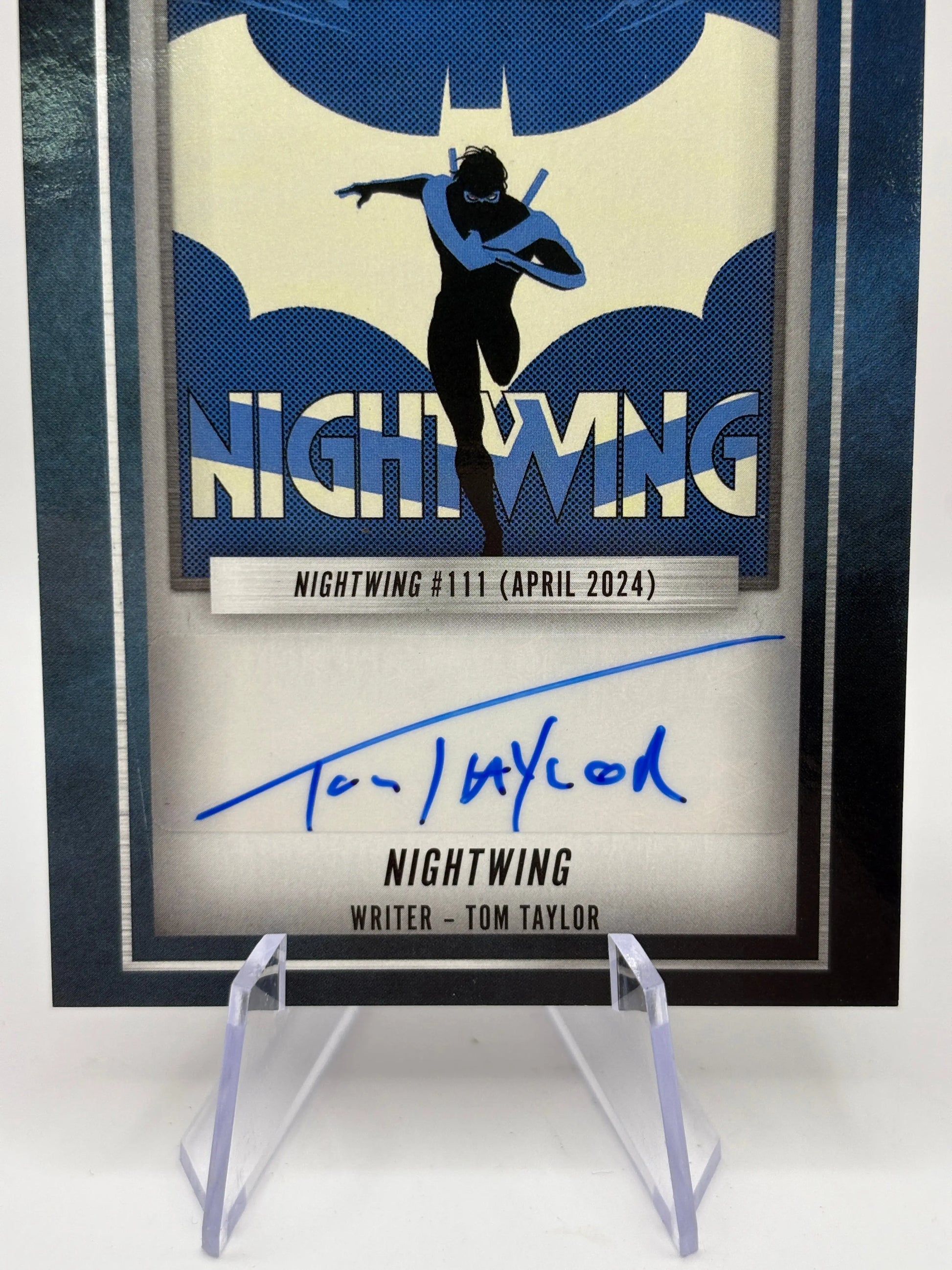 2023-24 Upper Deck DC Annual Creator’s Corner Nightwing Tom Taylor Auto FRENLY BRICKS - Open 7 Days