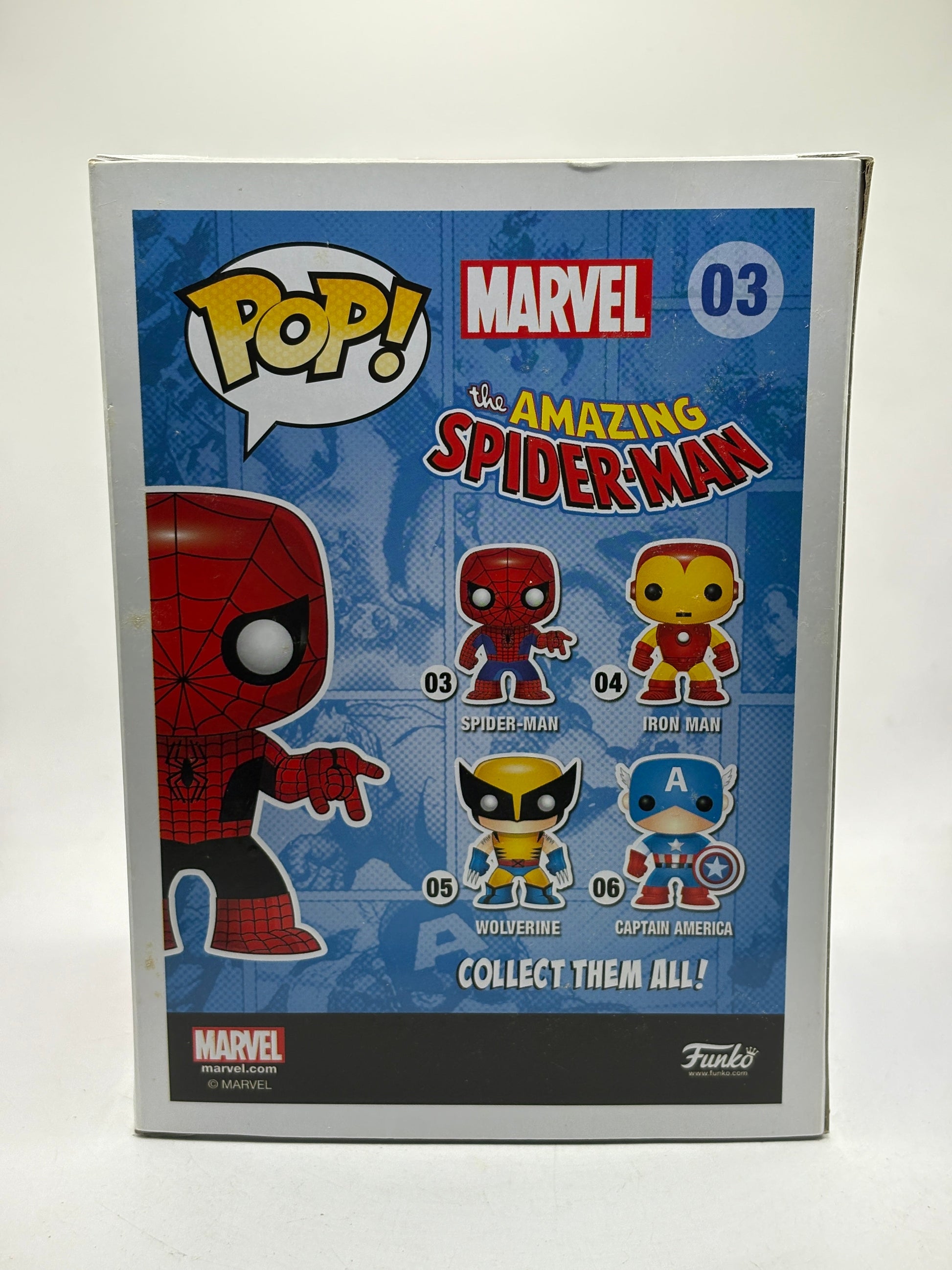 Funko POP! Marvel #03 Spider-Man Hot Topic Exclusive image 3