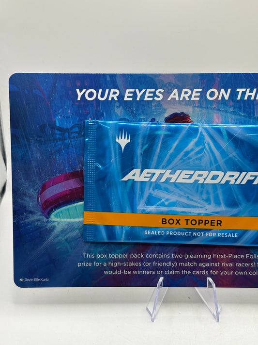 Magic The Gathering Aetherdrift Box Topper Pack On Card FRENLY BRICKS - Open 7 Days