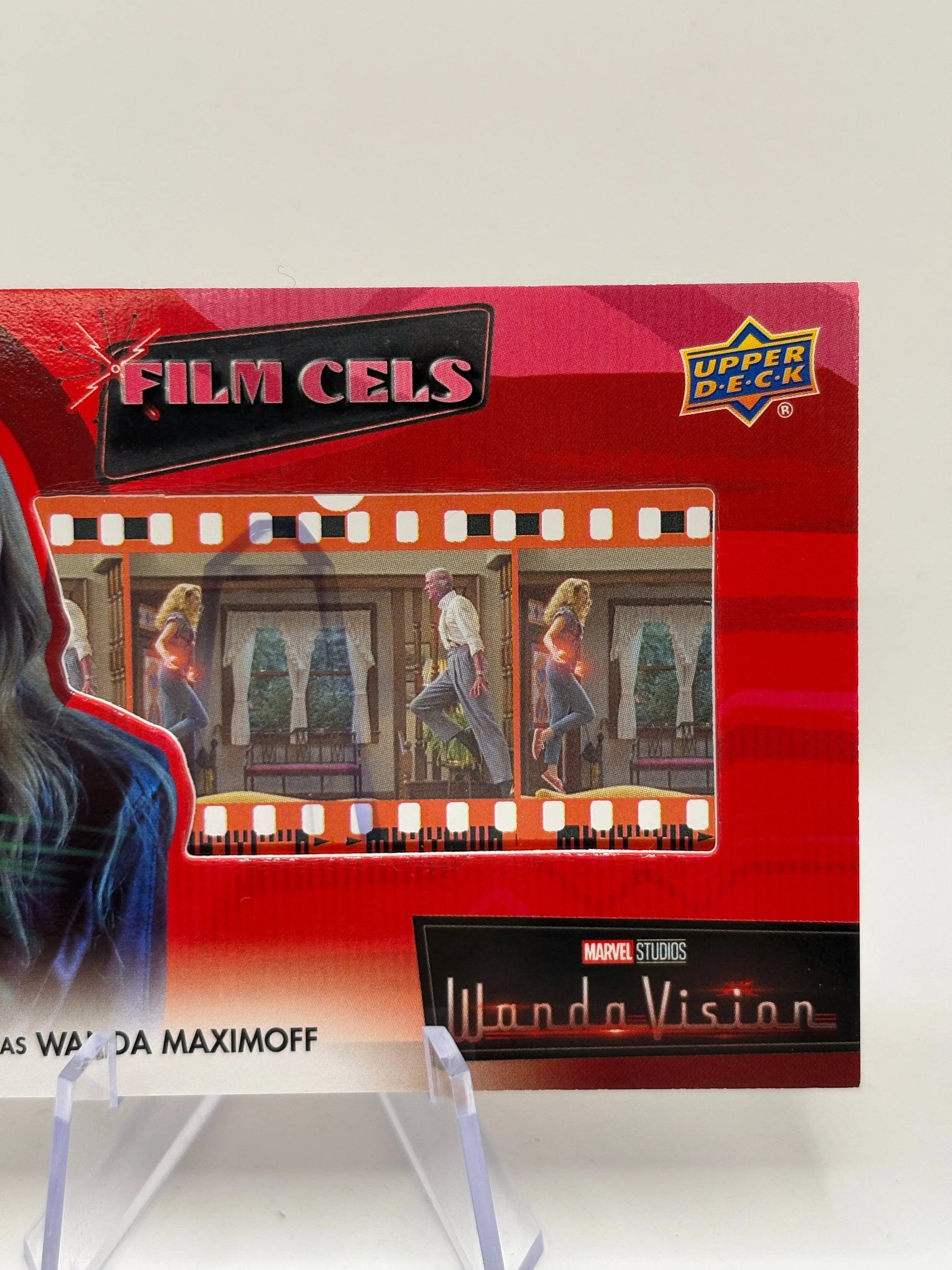 2022 Upper Deck WandaVision Film Cels 1980-6 Elizabeth Olsen as Wanda Maximoff FRENLY BRICKS - Open 7 Days