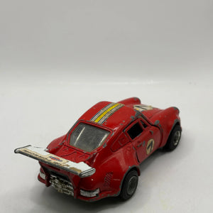 Vintage Porsche Turbo 1:37 Model Made In Hong Kong Martini Porsche Nr7 Red FRENLY BRICKS - Open 7 Days