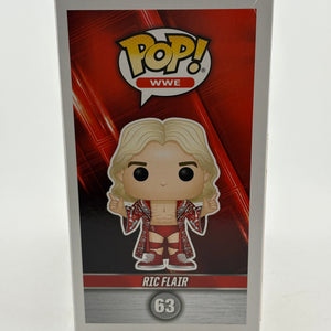 Funko POP! WWE #63 Ric Flair Vinyl Figure Signed with Photo COA FRENLY BRICKS - Open 7 Days