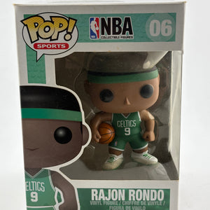 Funko POP! Sports NBA #06 Rajon Rondo Vinyl Figure FRENLY BRICKS - Open 7 Days