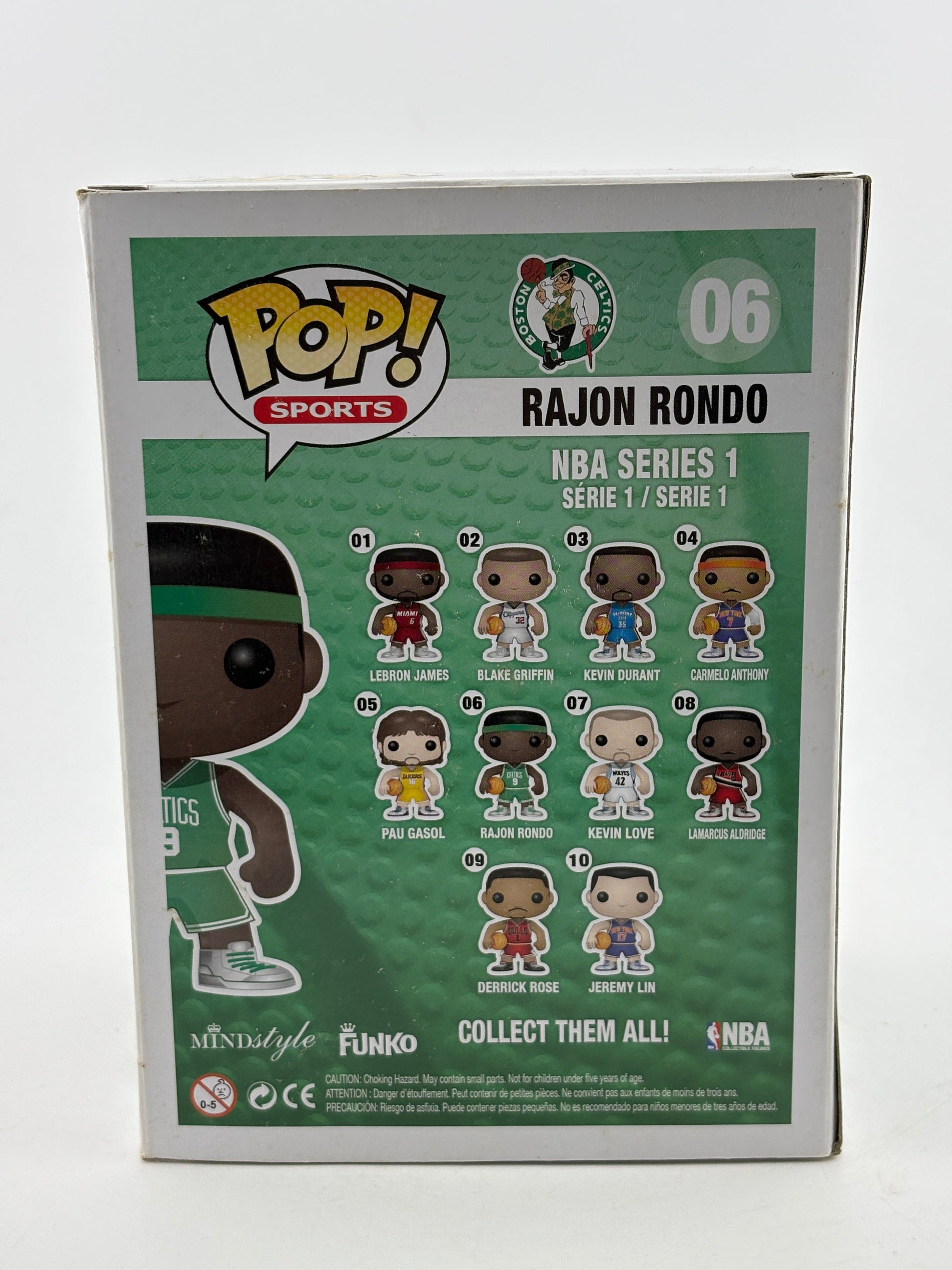 Funko POP! Sports NBA #06 Rajon Rondo Vinyl Figure FRENLY BRICKS - Open 7 Days