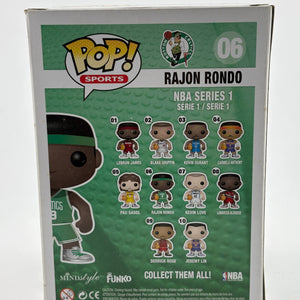 Funko POP! Sports NBA #06 Rajon Rondo Vinyl Figure FRENLY BRICKS - Open 7 Days
