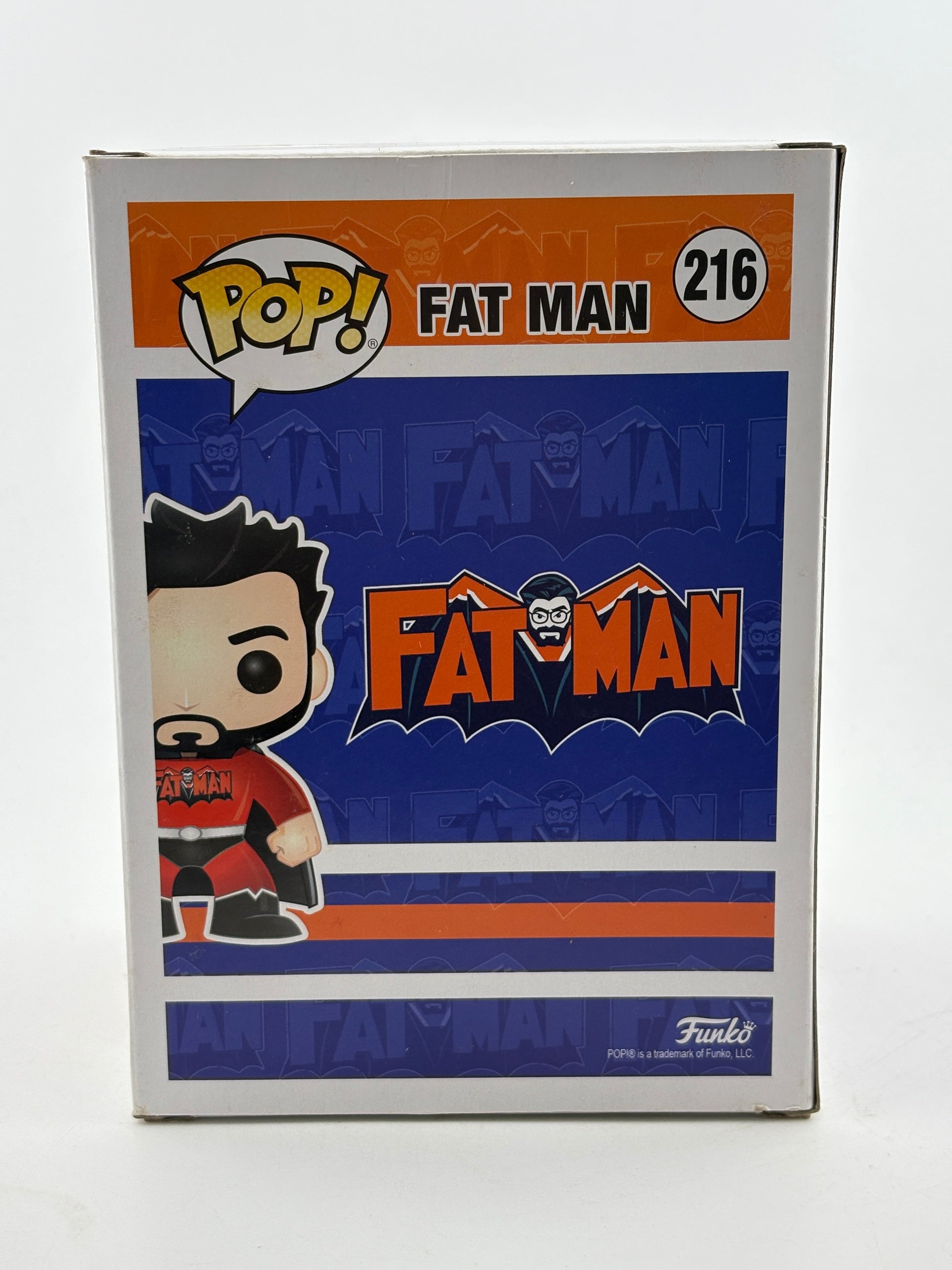 Funko POP! Fat Man #216 Fat Man Vinyl Figure FRENLY BRICKS - Open 7 Days