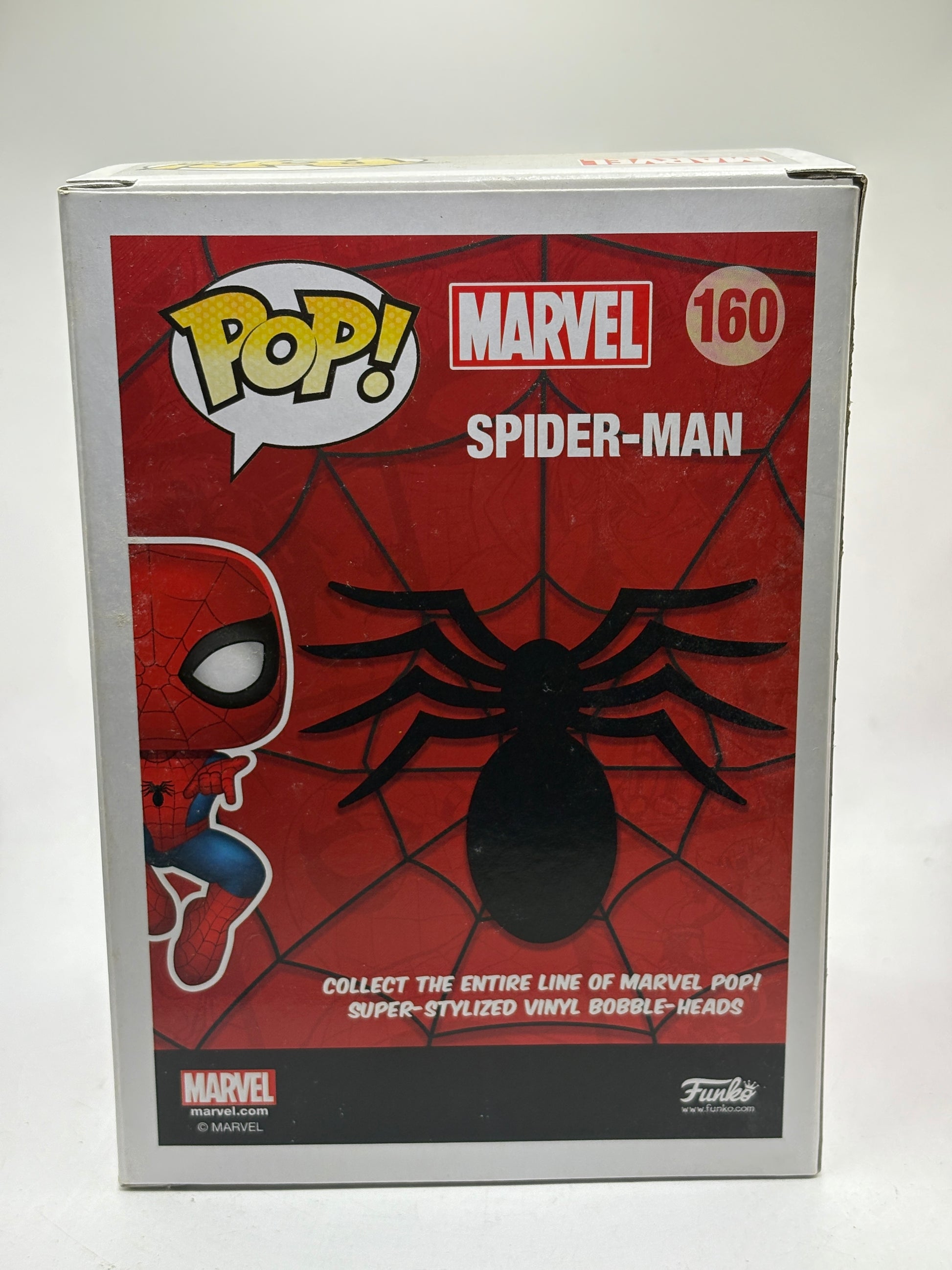 Funko POP! Marvel #160 Spider-Man Exclusive Collector Corps Vinyl Bobble-Head