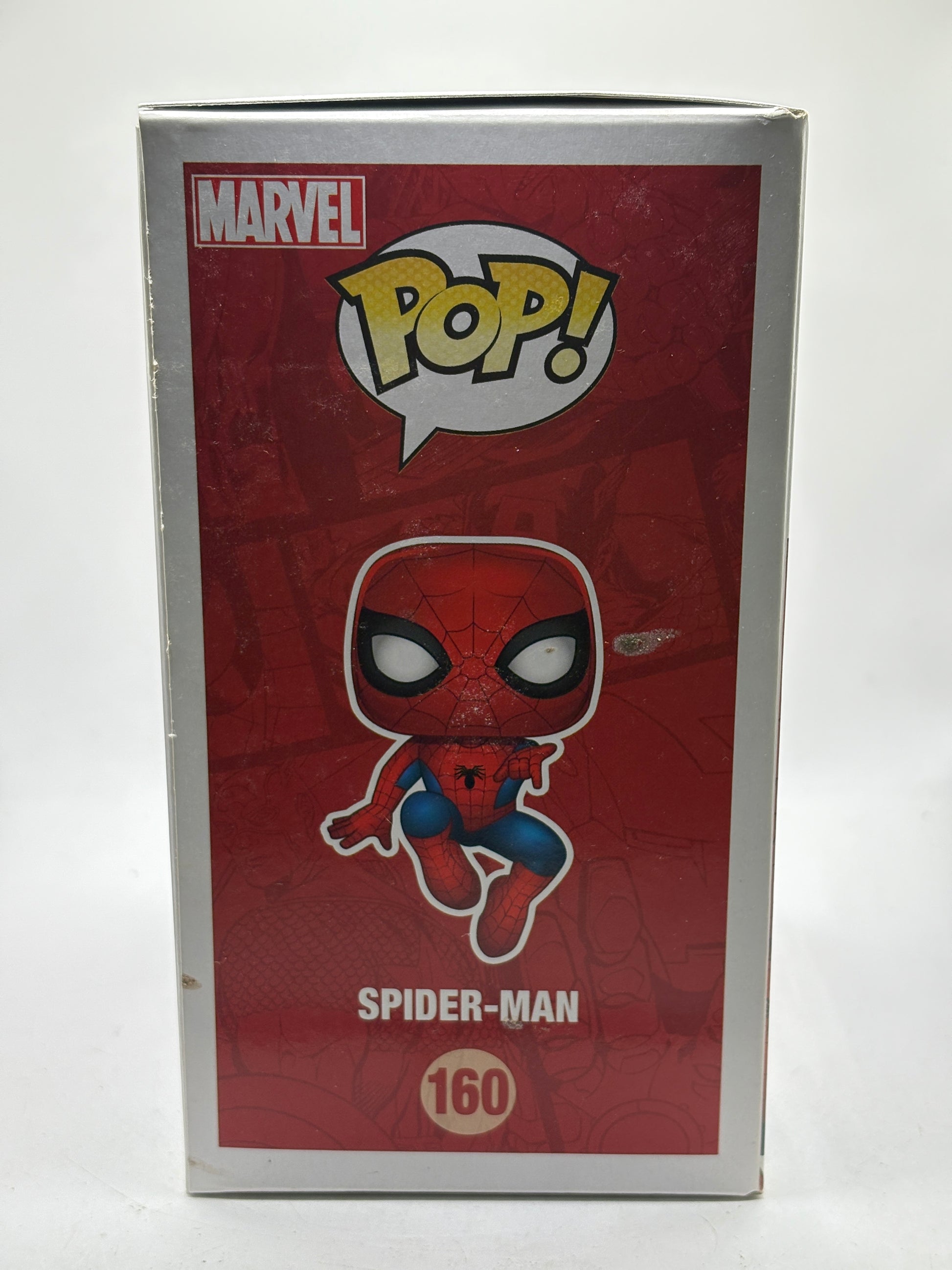 Funko POP! Marvel #160 Spider-Man Exclusive Collector Corps Vinyl Bobble-Head