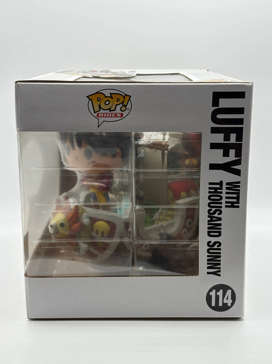 Funko POP! Rides One Piece #114 Luffy with Thousand Sunny 2022 Winter FRENLY BRICKS - Open 7 Days