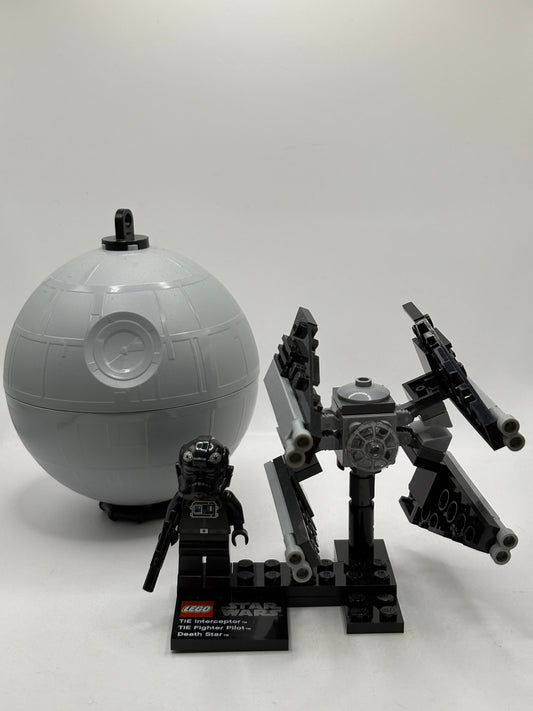 LEGO Star Wars 9676 Tie Interceptor With Mini Death Star - 100% Complete FRENLY BRICKS - Open 7 Days