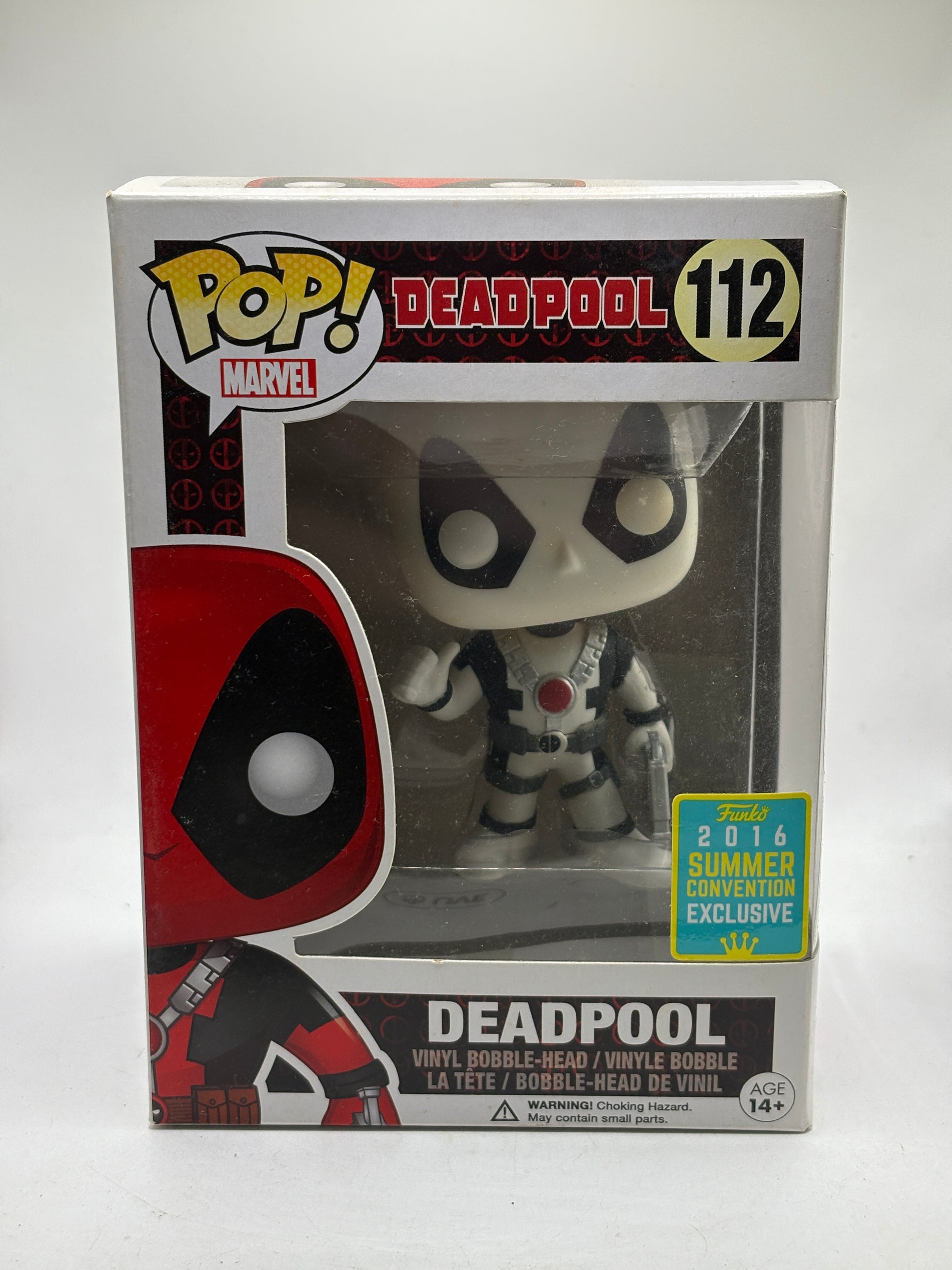 Funko POP! Marvel Deadpool #112 Deadpool 2016 Summer Convention Exclusive