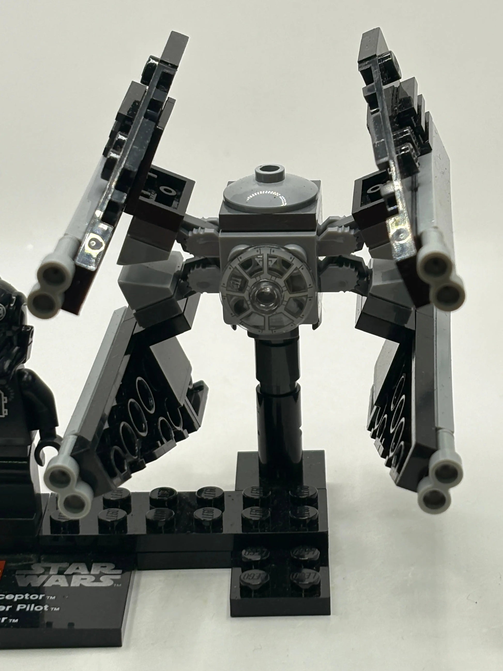 LEGO Star Wars 9676 Tie Interceptor With Mini Death Star - 100% Complete FRENLY BRICKS - Open 7 Days