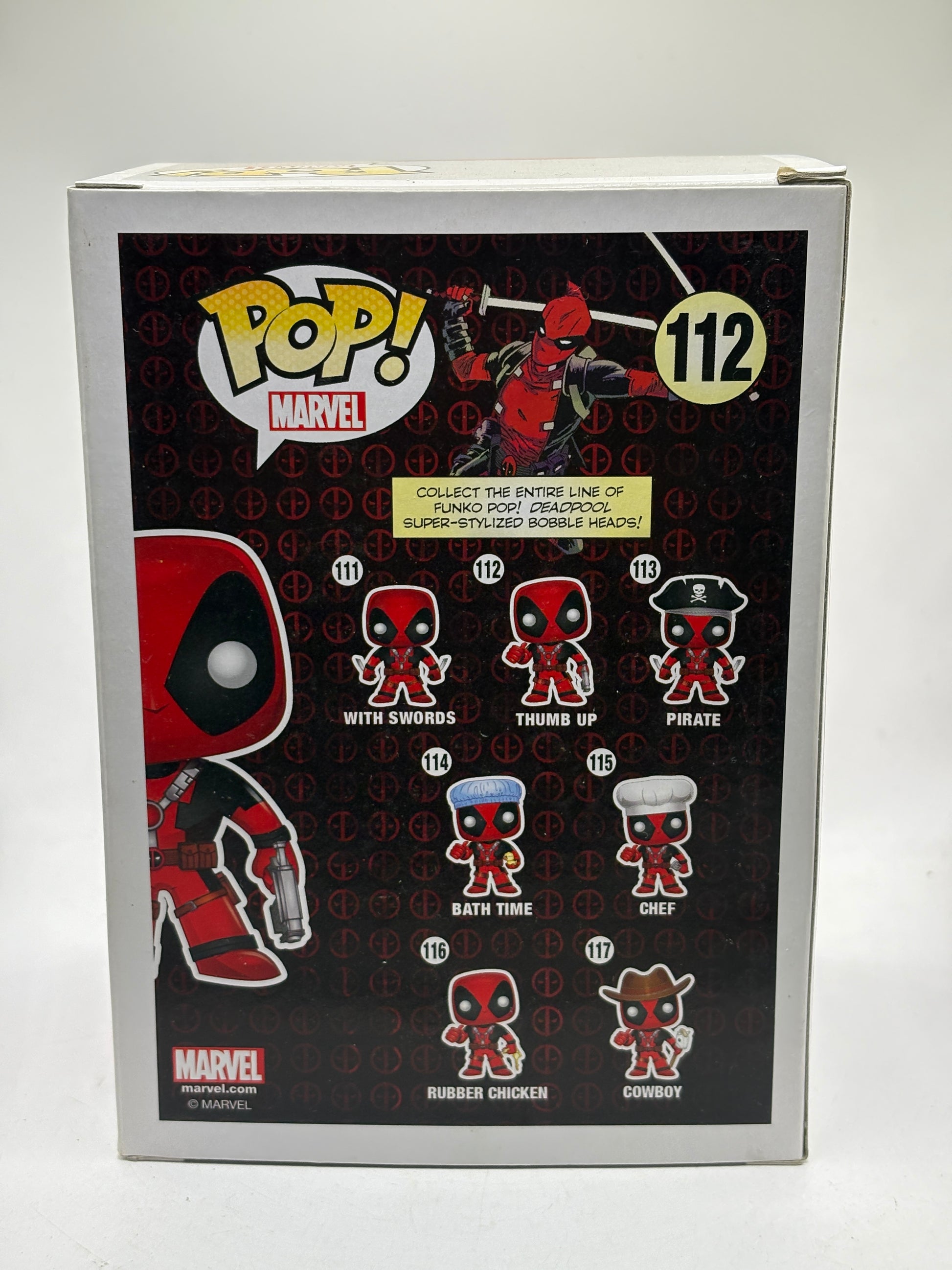 Funko POP! Marvel Deadpool #112 Deadpool 2016 Summer Convention Exclusive