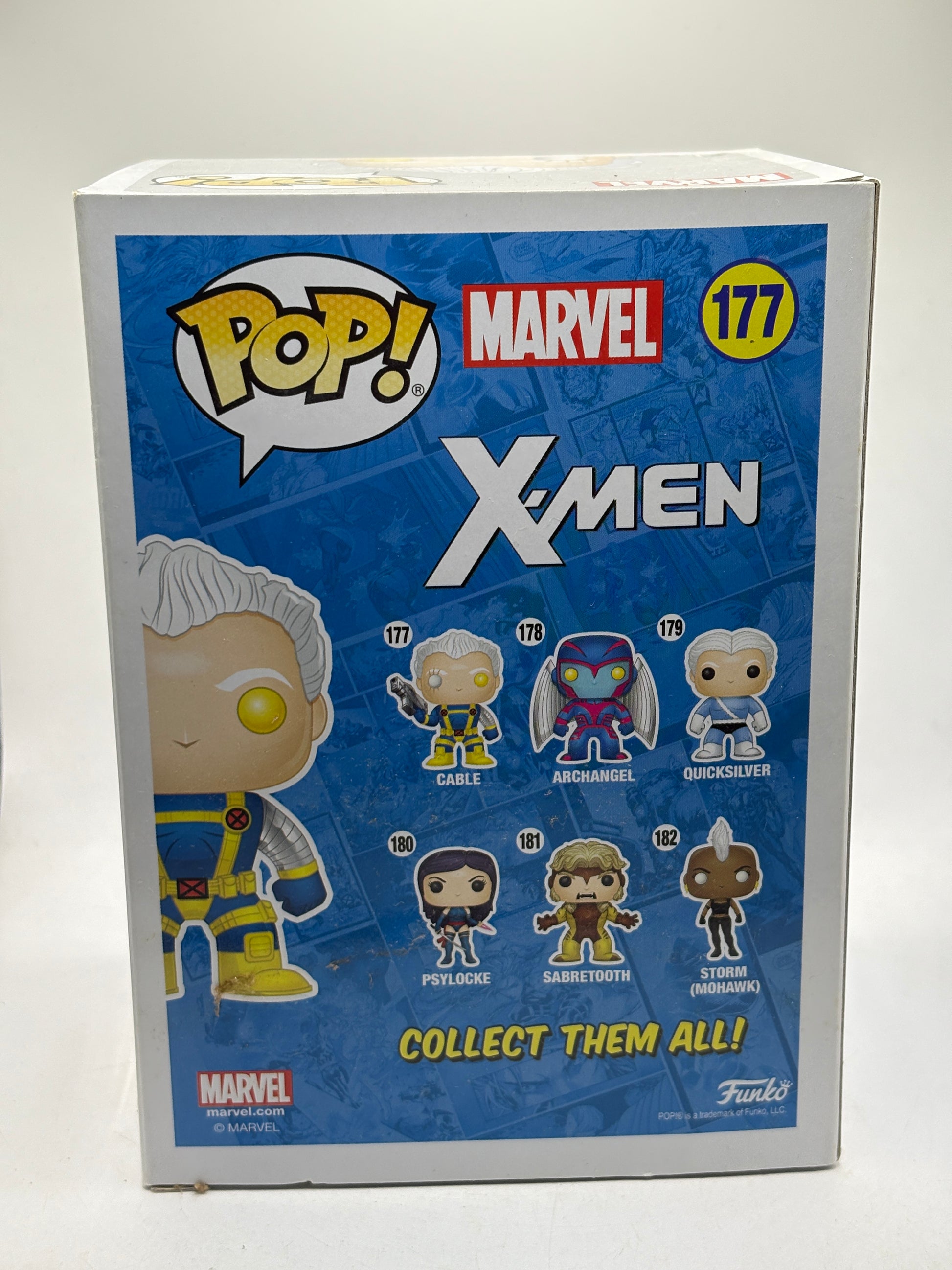 Funko POP! Marvel X-Men #177 Cable Vinyl Bobble-Head