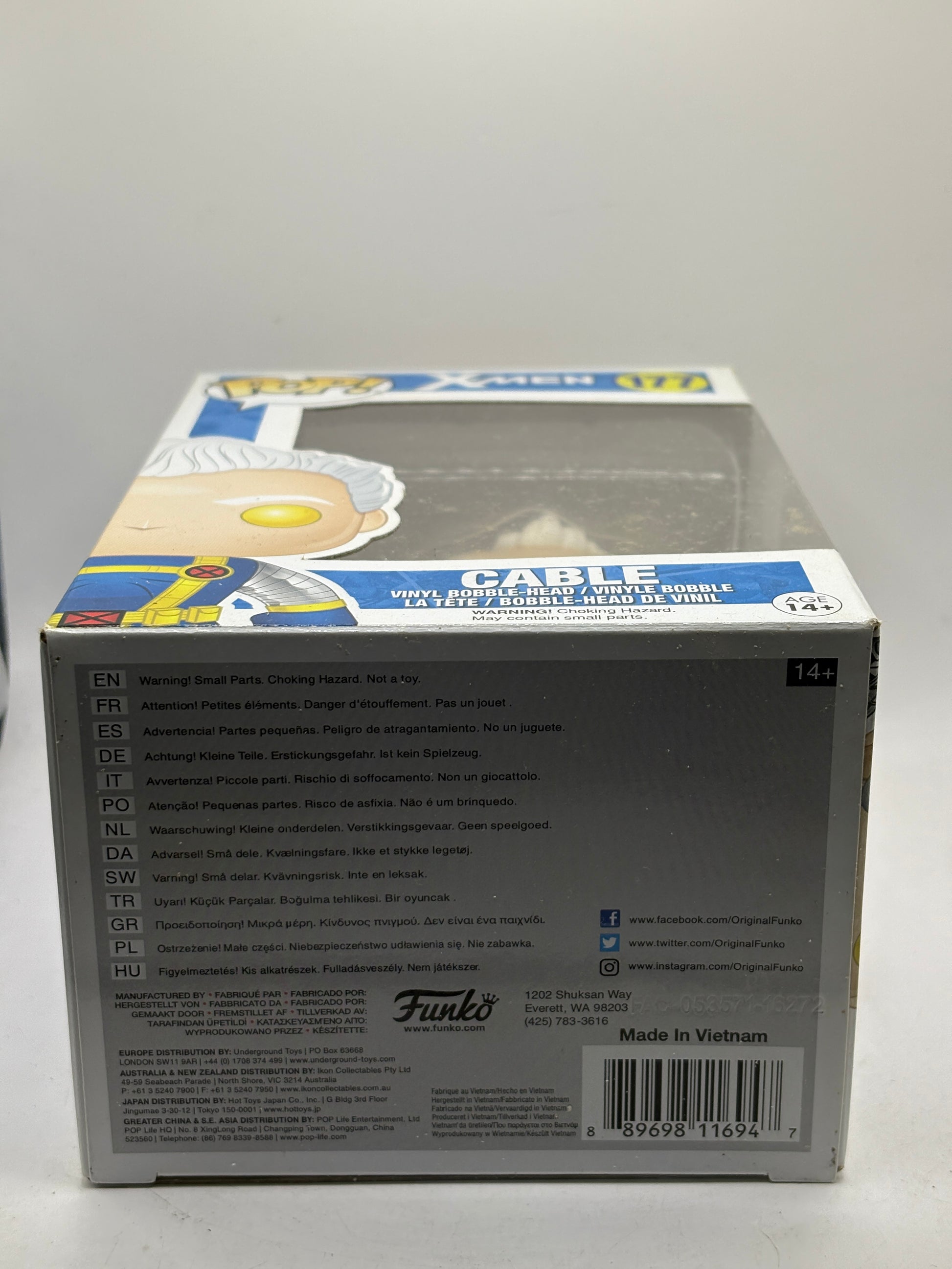 Funko POP! Marvel X-Men #177 Cable Vinyl Bobble-Head