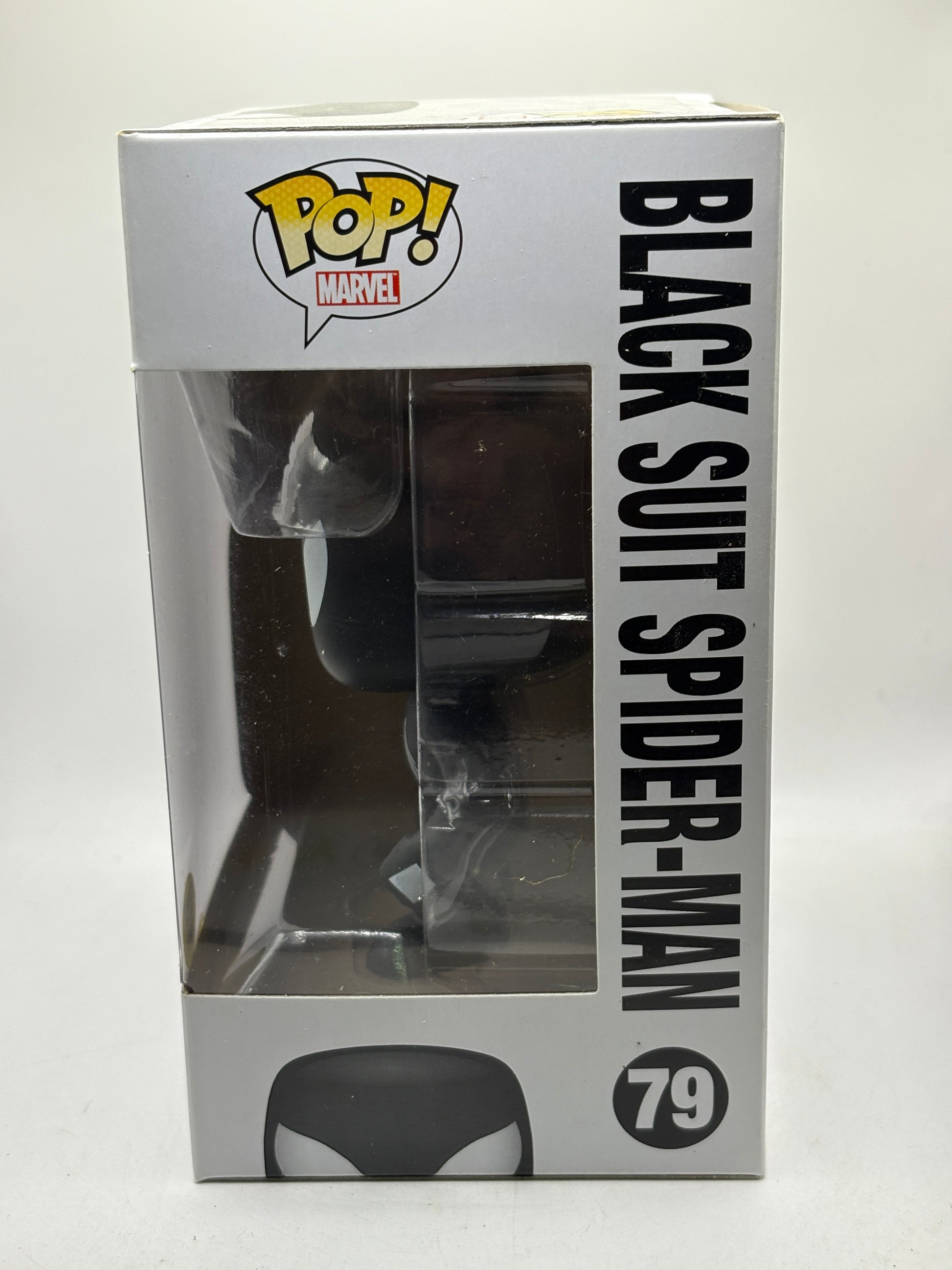 Funko POP! Marvel Spider-man #79 Black Suit Spider-Man Glow Vinyl Bobblehead (1)