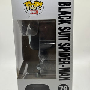 Funko POP! Marvel Spider-man #79 Black Suit Spider-Man Glow Vinyl Bobblehead (1)