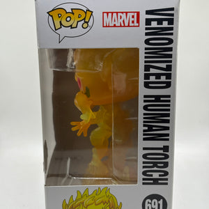 Funko POP! Marvel Venom #691 Venomized Human Torch Special Edition