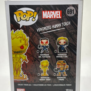 Funko POP! Marvel Venom #691 Venomized Human Torch Special Edition