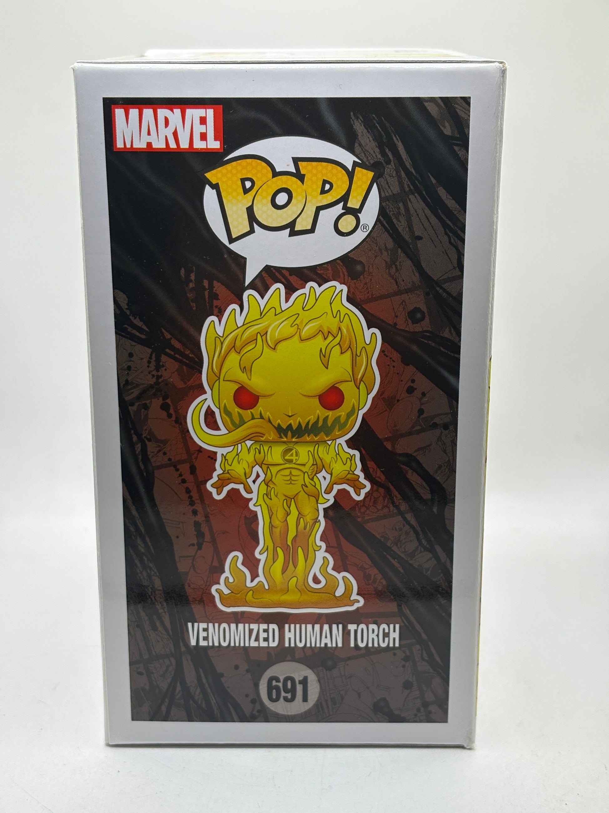 Funko POP! Marvel Venom #691 Venomized Human Torch Special Edition