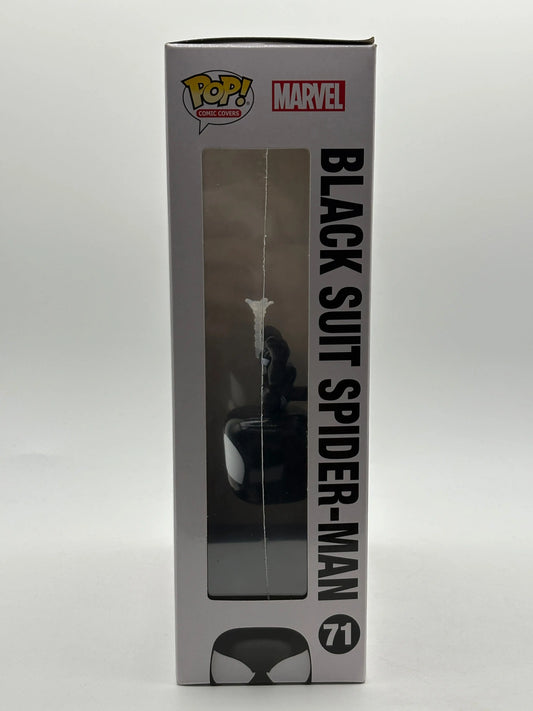 Funko POP! Comic Covers Marvel #71 Black Suit Spider-man FRENLY BRICKS - Open 7 Days