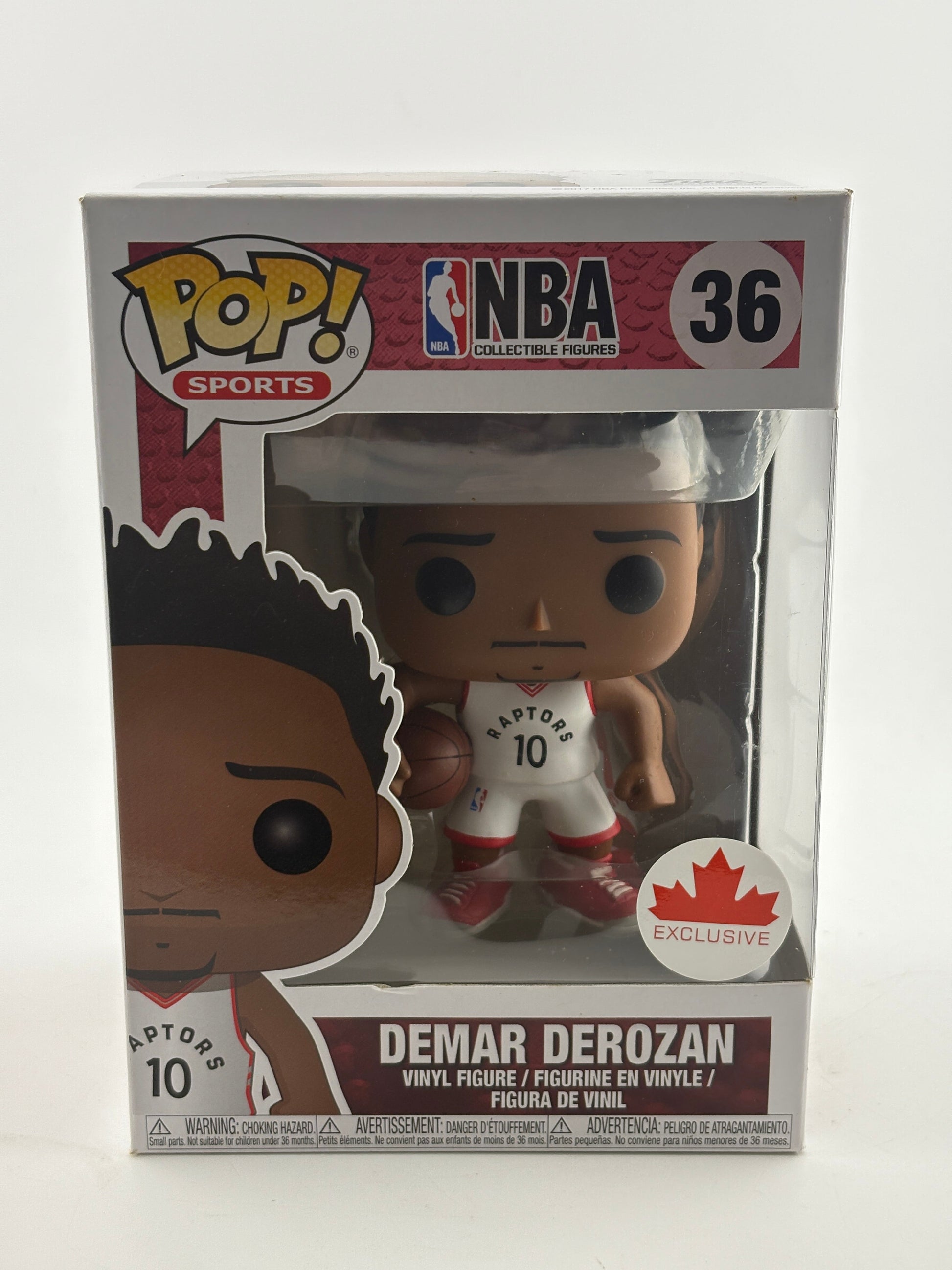 Funko POP! Sports NBA #36 Demar Derozan Canada Exclusive Vinyl Figure FRENLY BRICKS - Open 7 Days