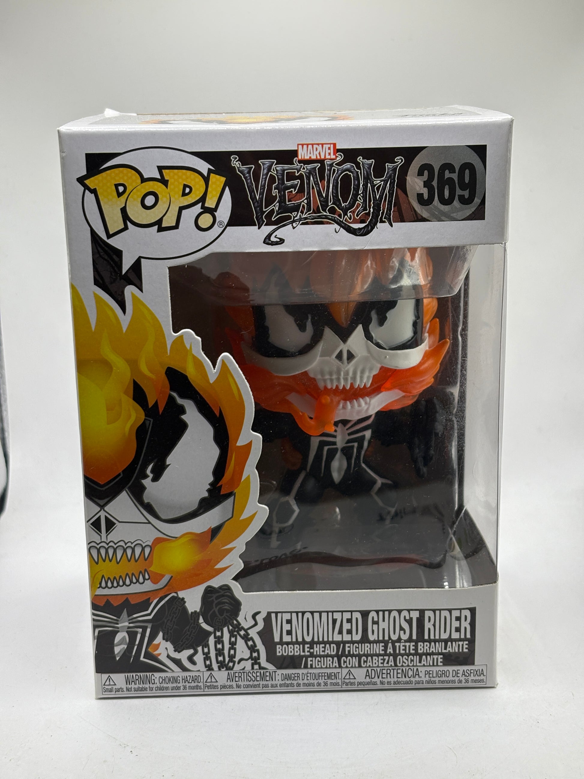 Funko POP! Marvel Venom #369 Venomized Ghost Rider Bobblehead