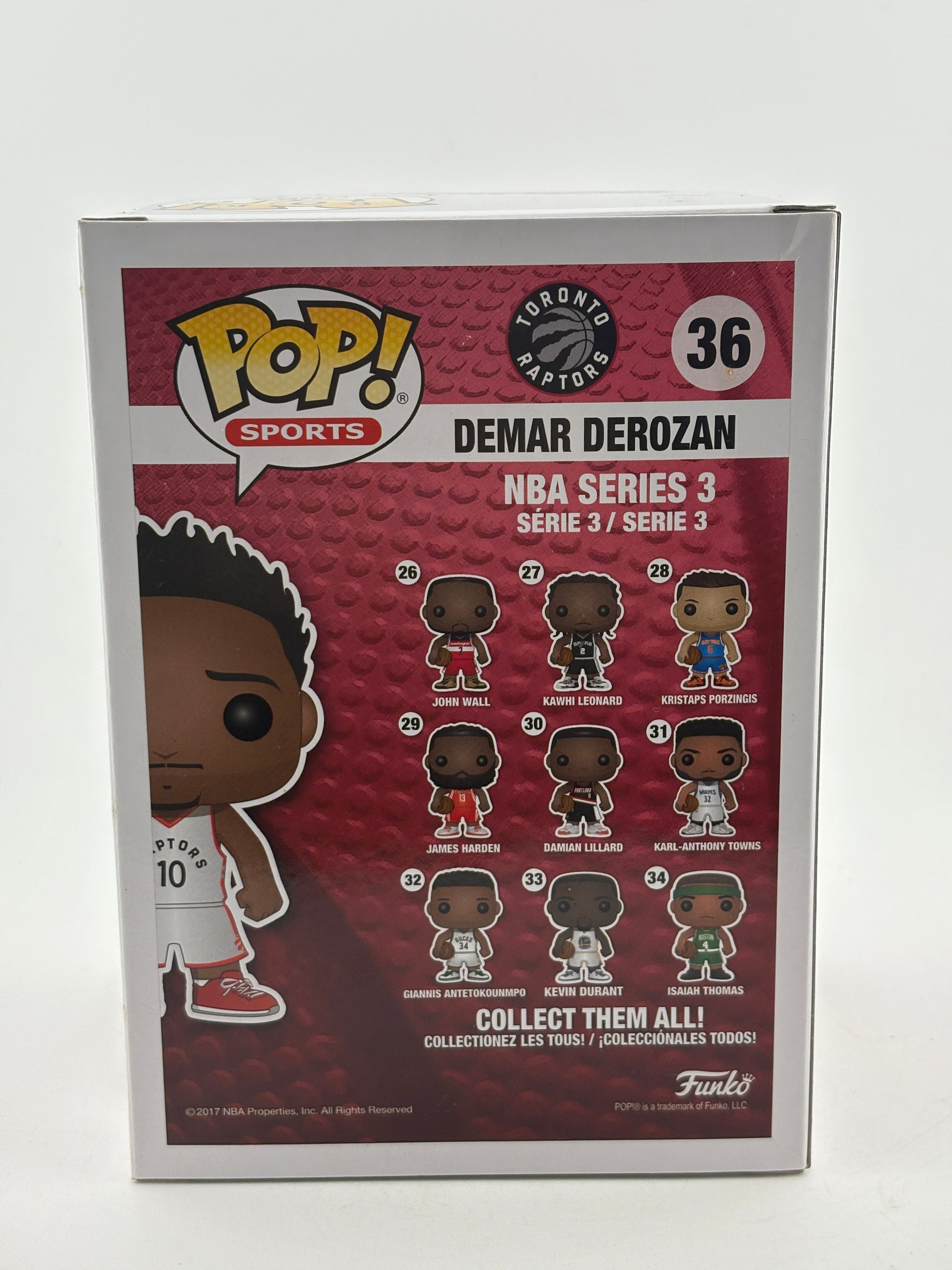 Funko POP! Sports NBA #36 Demar Derozan Canada Exclusive Vinyl Figure FRENLY BRICKS - Open 7 Days