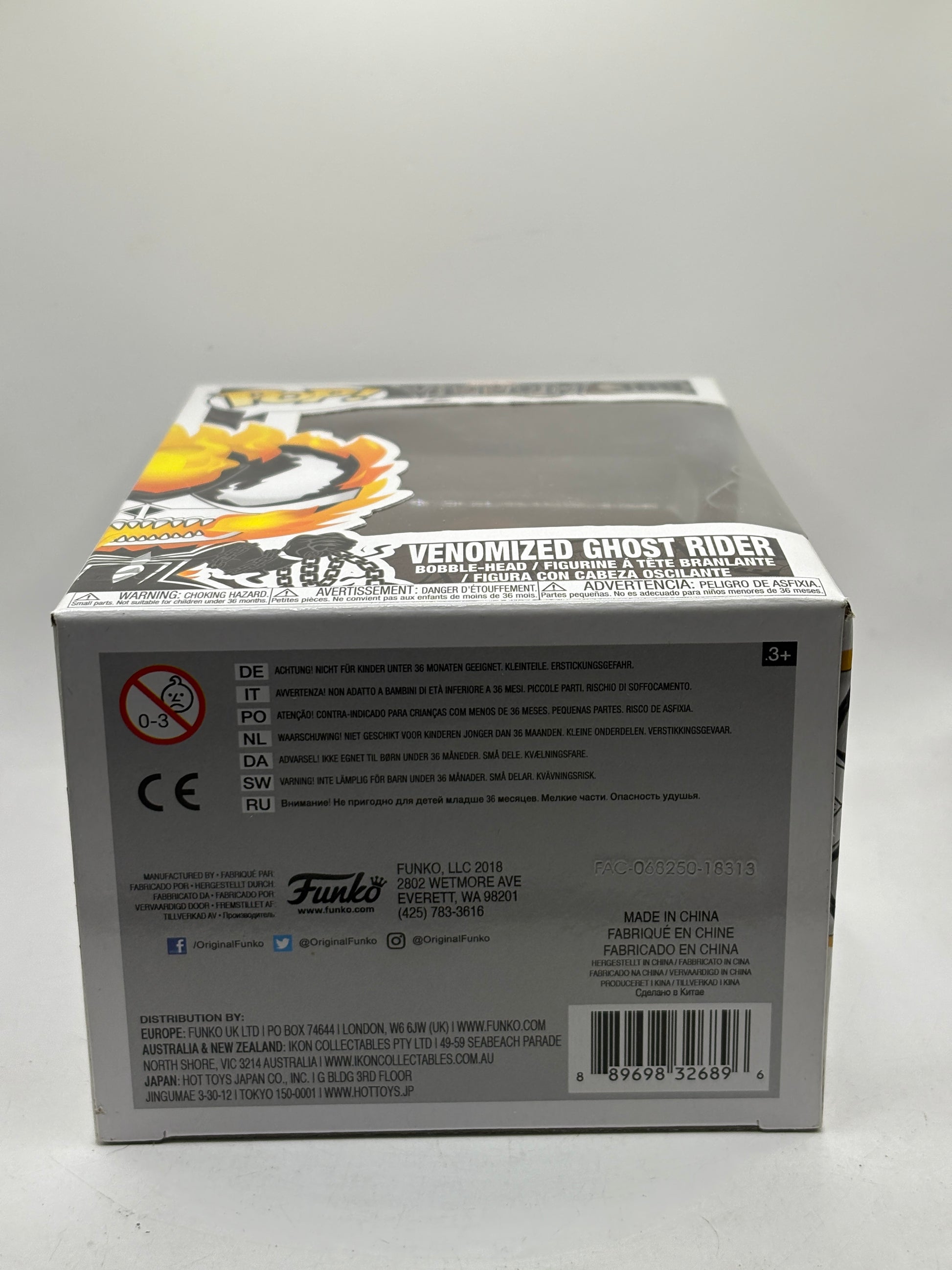 Funko POP! Marvel Venom #369 Venomized Ghost Rider Bobblehead