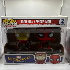 Funko POP! Movies Spider-Man Homecoming 2 Pack Iron Man / Spider-Man