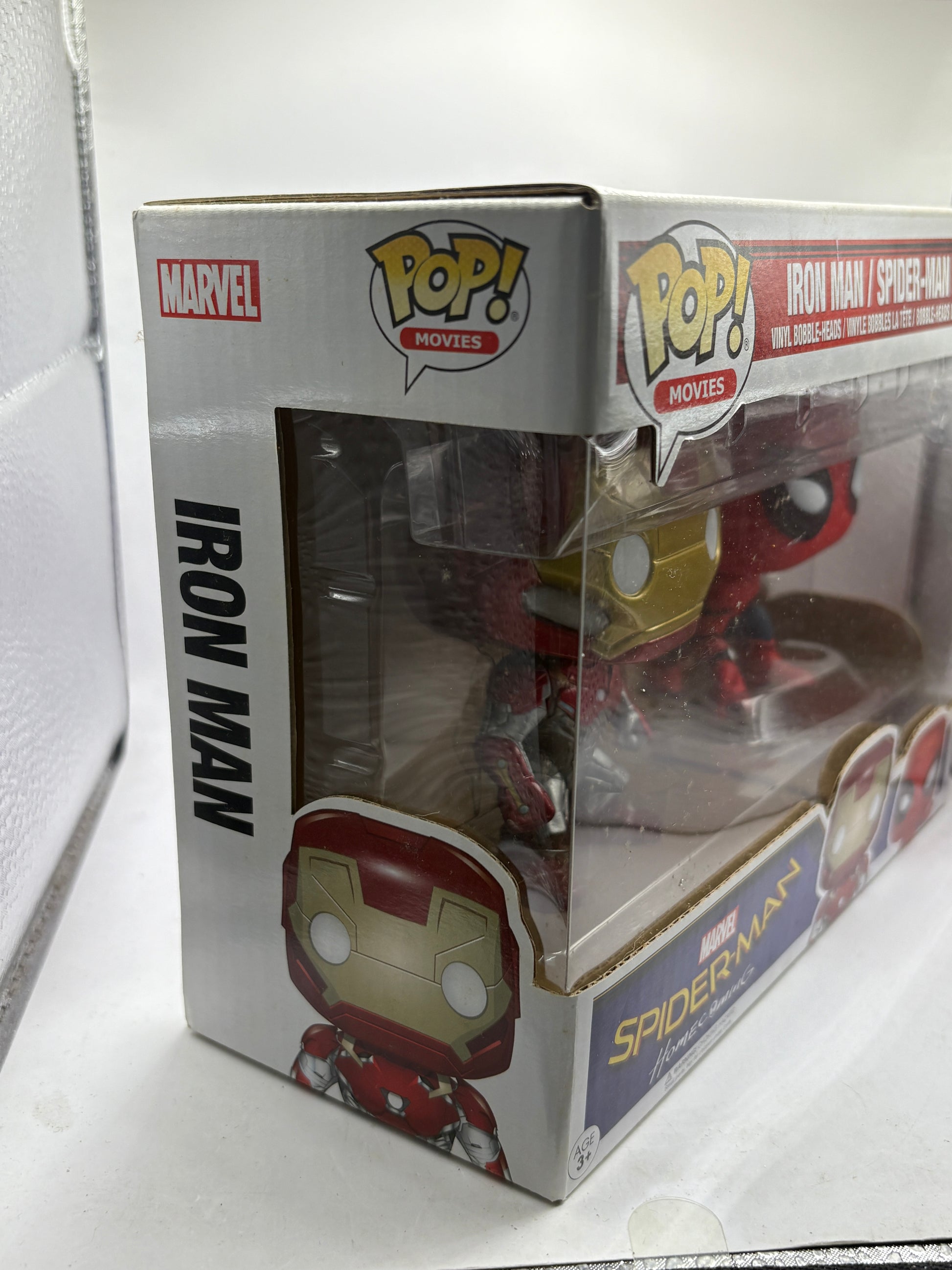 Funko POP! Movies Spider-Man Homecoming 2 Pack Iron Man / Spider-Man