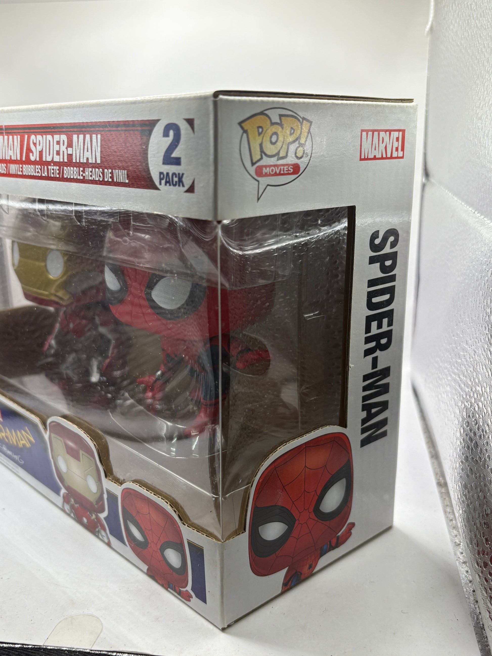 Funko POP! Movies Spider-Man Homecoming 2 Pack Iron Man / Spider-Man