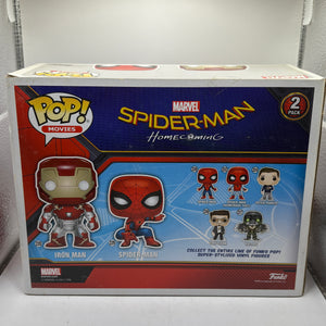 Funko POP! Movies Spider-Man Homecoming 2 Pack Iron Man / Spider-Man
