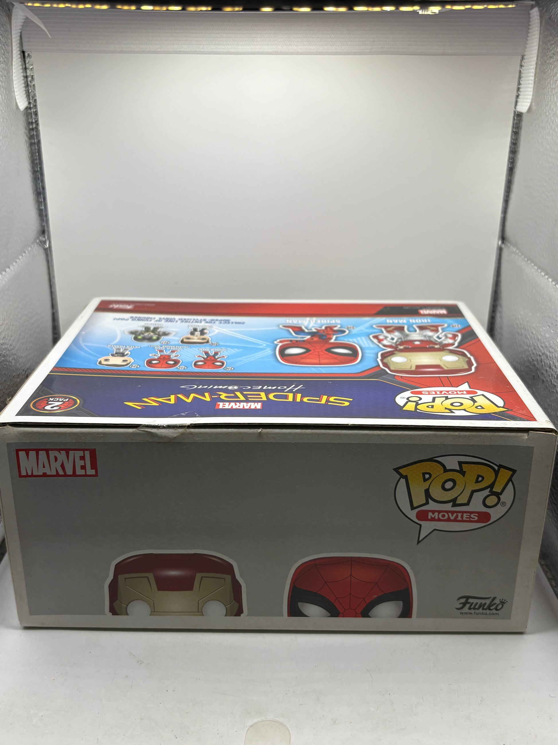 Funko POP! Movies Spider-Man Homecoming 2 Pack Iron Man / Spider-Man