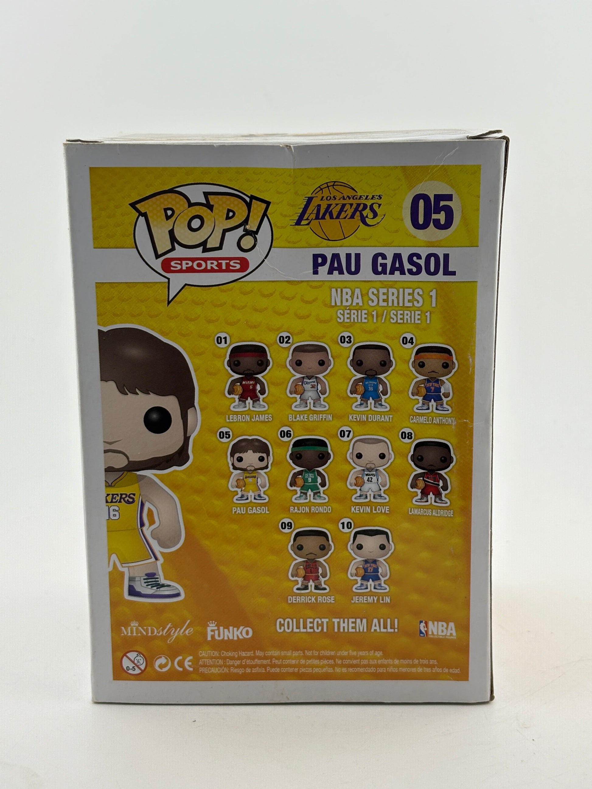 Funko POP! Sports NBA #05 Pau Gasol Vinyl Figure *Box Damage* FRENLY BRICKS - Open 7 Days