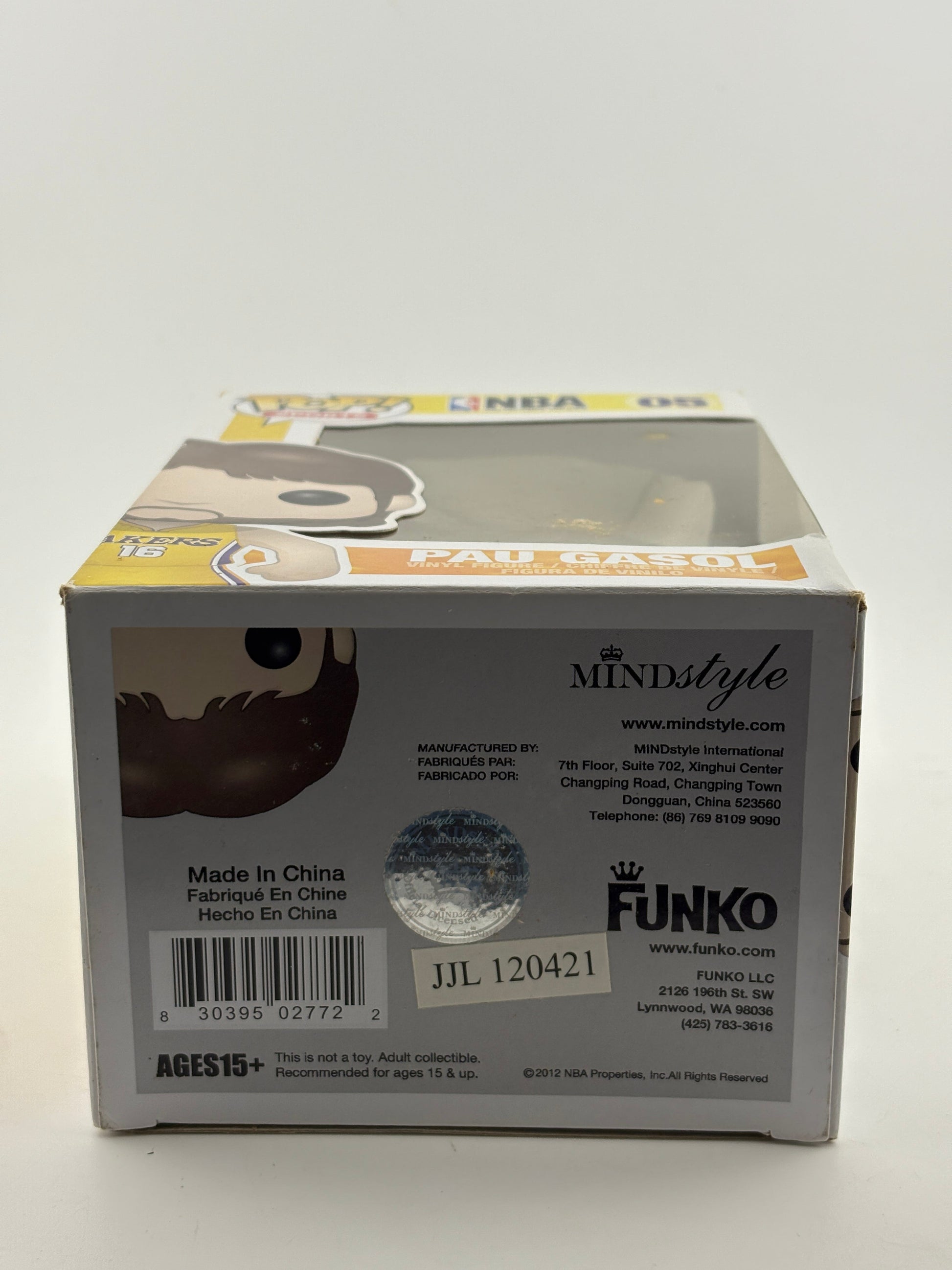 Funko POP! Sports NBA #05 Pau Gasol Vinyl Figure *Box Damage* FRENLY BRICKS - Open 7 Days