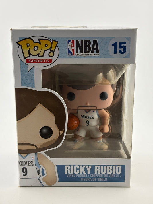 Funko POP! Sports NBA #15 Ricky Rubio Vinyl Figure FRENLY BRICKS - Open 7 Days