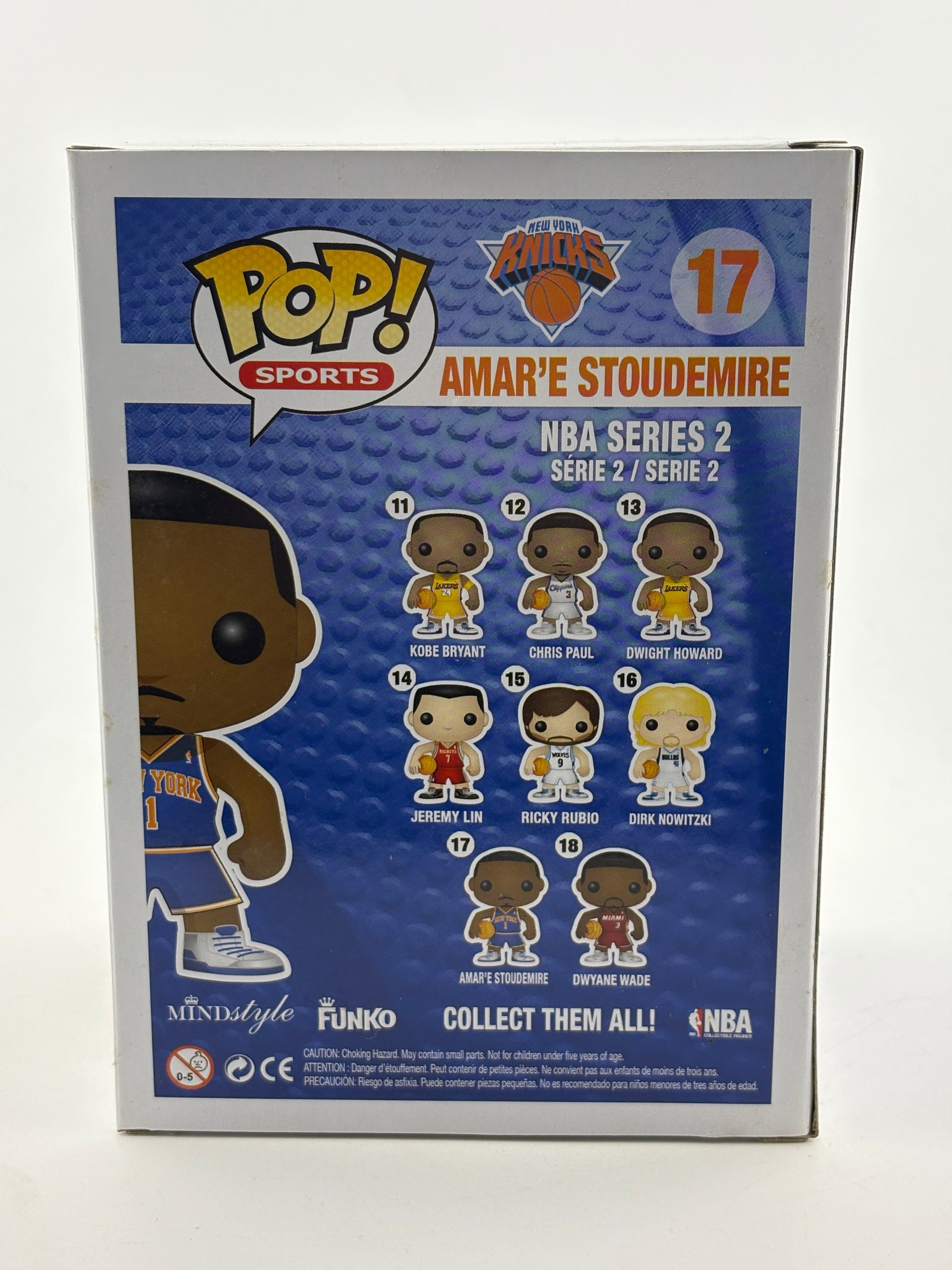 Funko POP! Sports NBA #17 Amar’e Stoudemire Vinyl Figure FRENLY BRICKS - Open 7 Days