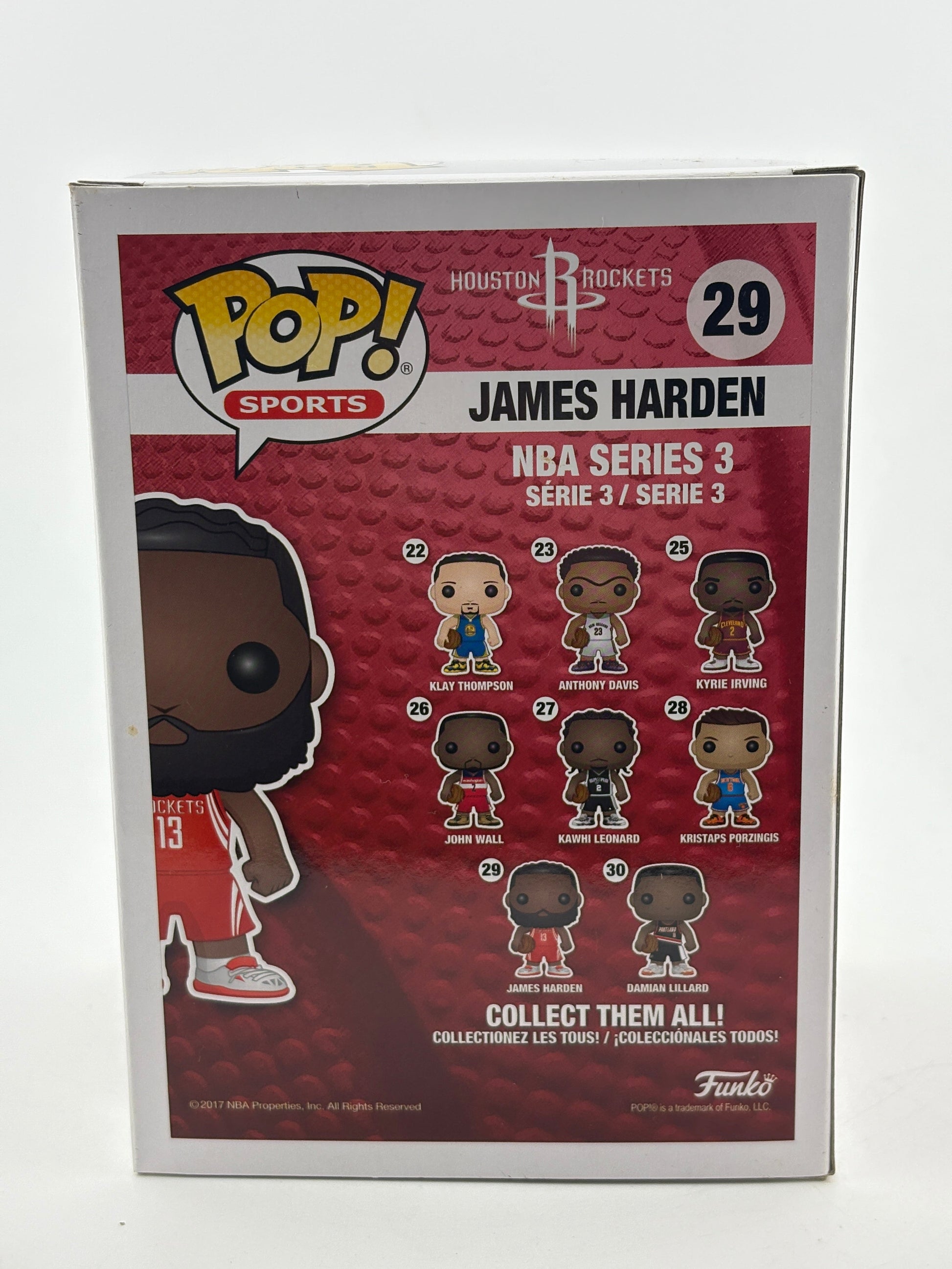 Funko POP! Sports NBA #29 James Harden Vinyl Figure FRENLY BRICKS - Open 7 Days