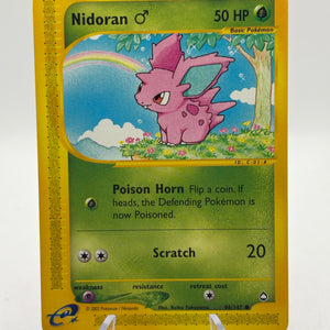 Pokemon TCG Aquapolis E Series - Nidoran Male 96/147 Common LP 2002