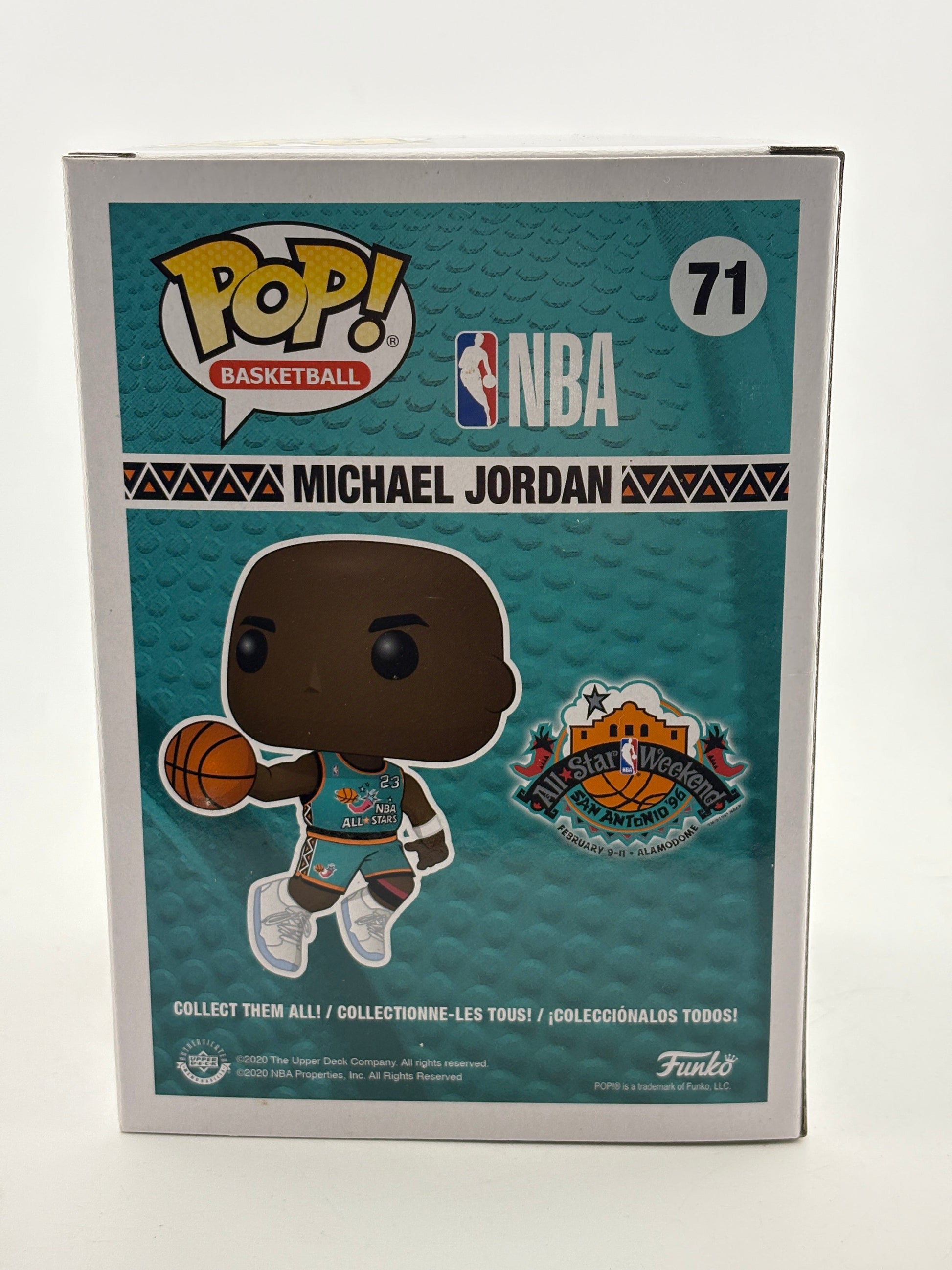 Funko POP! Basketball NBA All Star #71 Michael Jordan Upper Deck FRENLY BRICKS - Open 7 Days