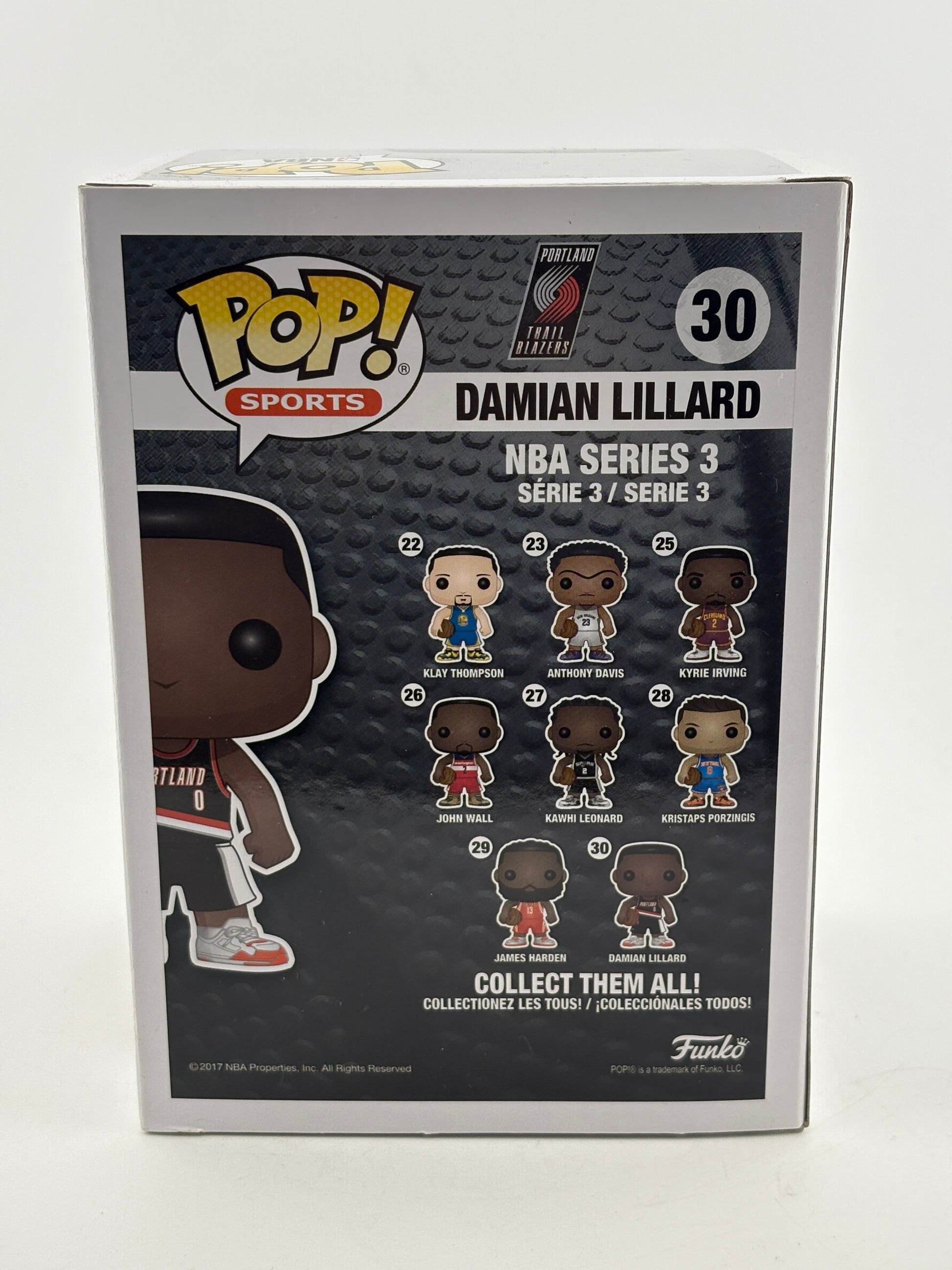 Funko POP! Sports NBA #30 Damian Lillard Vinyl Figure FRENLY BRICKS - Open 7 Days