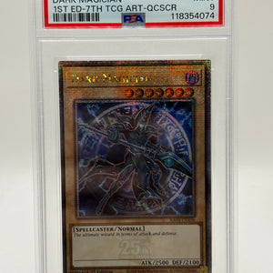 2025 Yu-Gi-Oh! Dark Magician RA04-EN106 1st Edition PSA 9 Mint