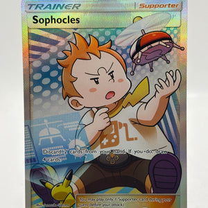 Pokemon TCG Burning Shadows - Sophocles 146/147 Full Art LP