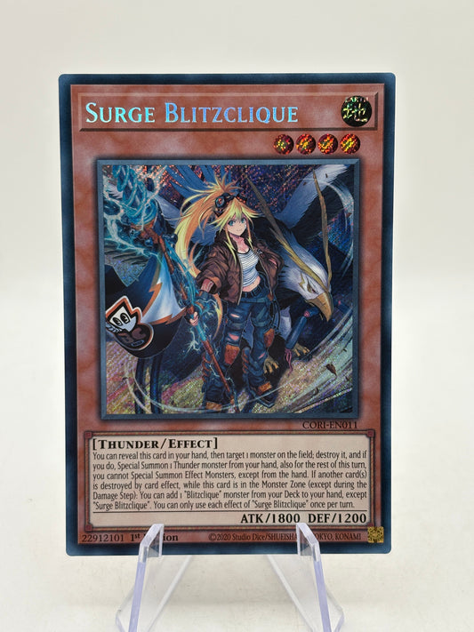 Yu-Gi-Oh! Surge Blitzclique CORI-EN011 1st Edition product image