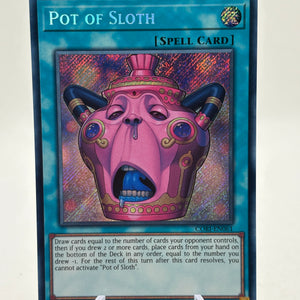 Yu-Gi-Oh! Pot of Sloth CORI-EN061 1st Edition