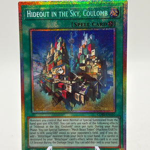 Yu-Gi-Oh! Hideout in the sky, Coulomb CORI-EN050 1st Edition Starlight Rare