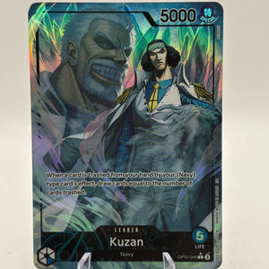 One Piece TCG EN - Kuzan OP12-040 Leader* Alt Art NM